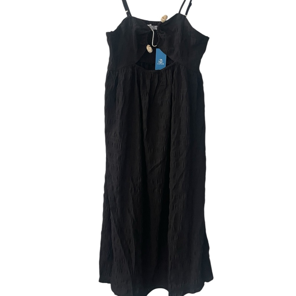 Cupshe Eclipse Black Maxi Dress - Picture 4 of 7